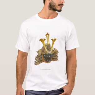 Camiseta Ilustracion del casco del siglo XVI del samurai