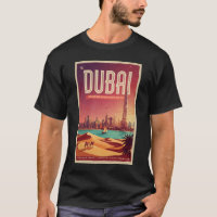 Ilustración del cielo nocturno de Dubái UAE Arte d