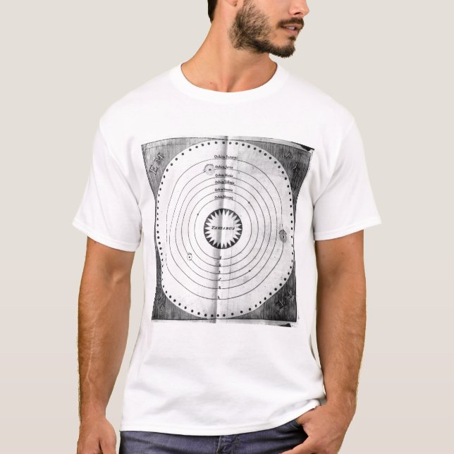 Camiseta Ilustracion del cosmos (Anverso)