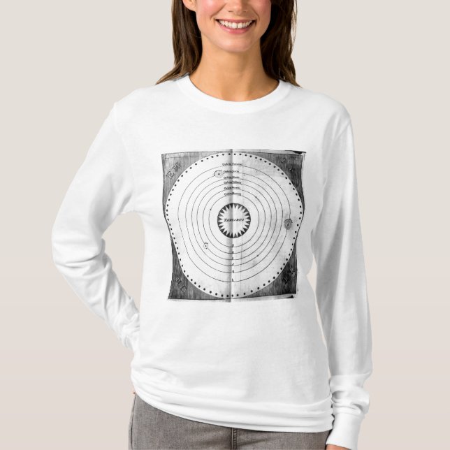 Camiseta Ilustracion del cosmos (Anverso)