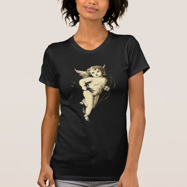 Camiseta Ilustracion del Cupid del vintage (Anverso)