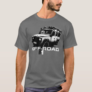 Camiseta Ilustracion del defensor de Land Rover