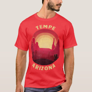 Camiseta Ilustracion del desierto de Tempe Arizona: recuerd
