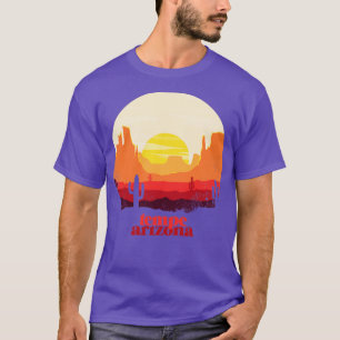 Camiseta Ilustracion del desierto de Tempe Arizona: recuerd