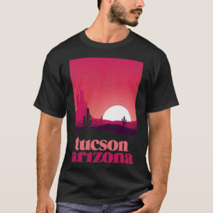 Camiseta Ilustracion del desierto de Tucson Arizona Vintage