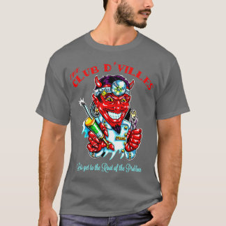 Camiseta Ilustración del diablo dentista