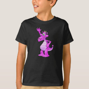 Camiseta Ilustracion del dibujo animado de un dragón que