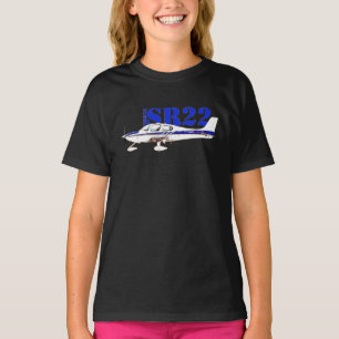 Camiseta Ilustracion Del Diseño De Aeronaves Ligeras Cirrus