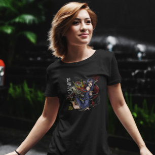 Camiseta Ilustracion del Dragón Chica Anime