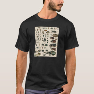 Camiseta Ilustracion del escarabajo del vintage