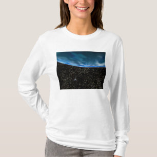 Camiseta Ilustracion del horizonte terrestre