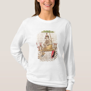 Camiseta Ilustracion del inca de Huascar