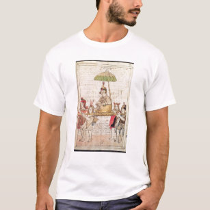 Camiseta Ilustracion del inca de Huascar