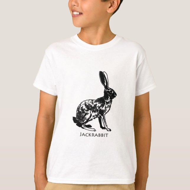 Camiseta Ilustracion del Jackrabbit (Anverso)