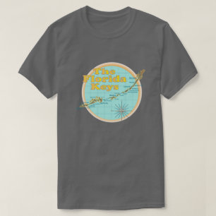 Camiseta Ilustracion del mapa de las llaves de la Florida