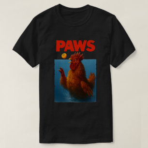 Camiseta Ilustración del meme del pollo PAWS para amantes d