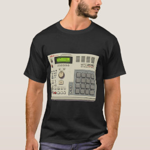 Camiseta Ilustración del muestreador vintage MPC 2000 Boom
