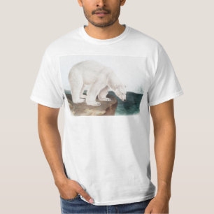 Camiseta Ilustracion del oso polar (Ursus maritimus)