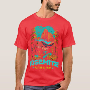 Camiseta Ilustracion del Parque Nacional Yosemite