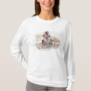 Camiseta Ilustracion del pastor que encuentra sus ovejas