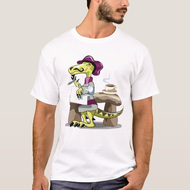 Camiseta Ilustracion Del Pensamiento De Un Poeta Personaliz (Anverso)