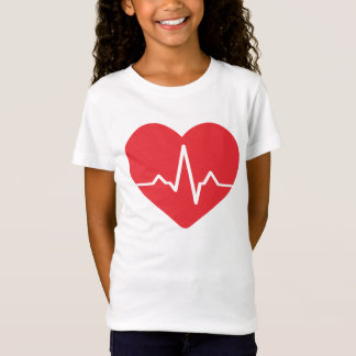 Camiseta Ilustracion del personaje de amor de la forma del 