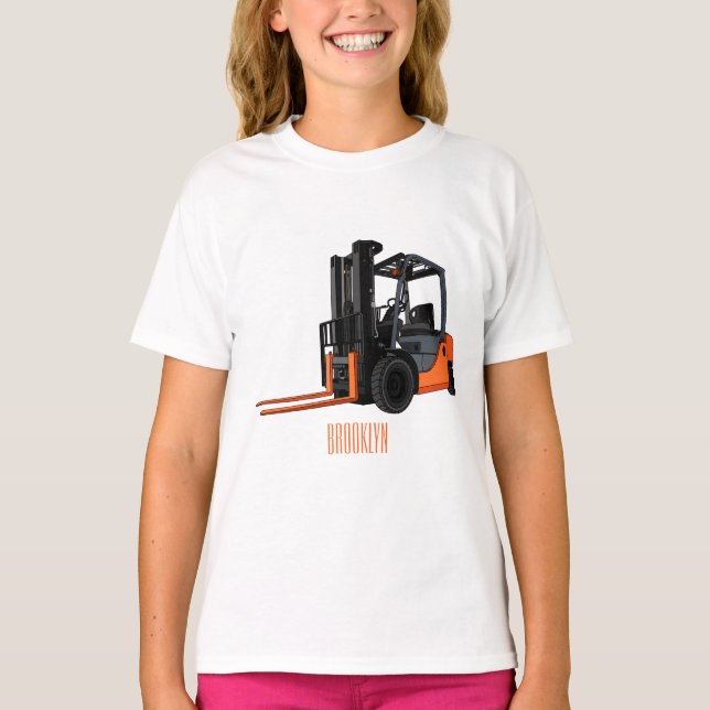 Camiseta Ilustracion del personalizado de elevación de la h (Anverso)
