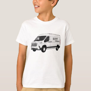 Camiseta Ilustracion del personalizado de la camioneta de e