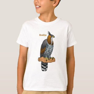 Camiseta Ilustracion del personalizado de las aves ornate h
