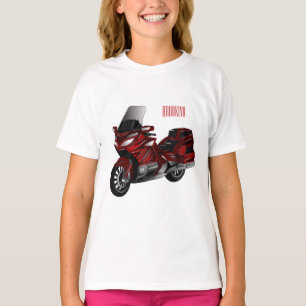 Camiseta Ilustracion del personalizado de motocicleta de To