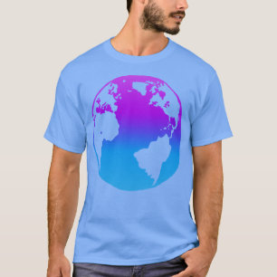 Camiseta Ilustración del Planeta Tierra
