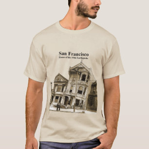 Camiseta Ilustracion del Terremoto de San Francisco 1906 UR
