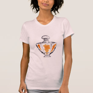 Camiseta Ilustracion del watercolour de la moda de la
