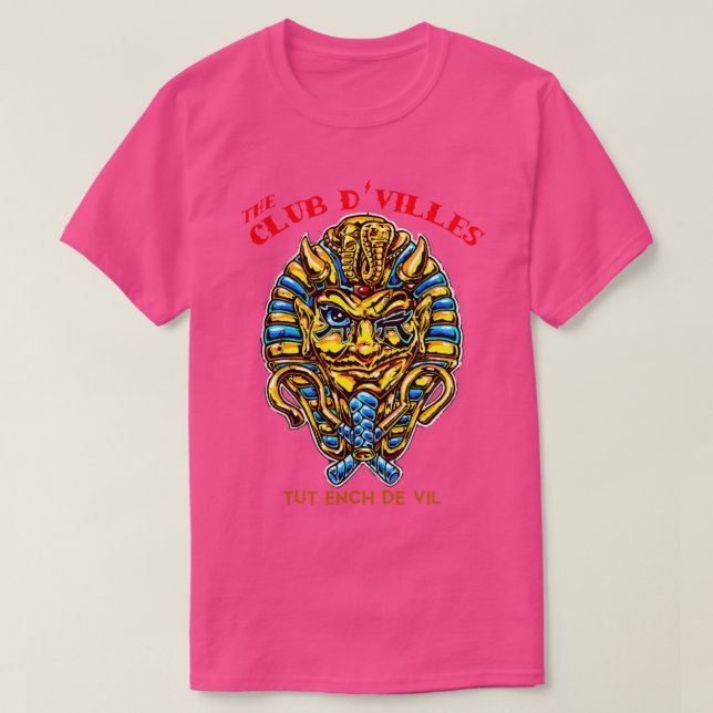 Camiseta Ilustracion Devil Pharaoh (Diseño del anverso)