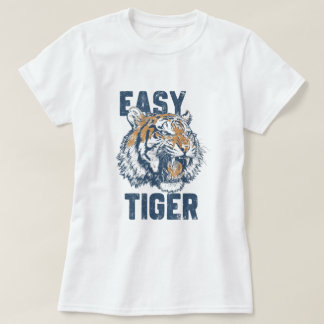 Camiseta Ilustración divertida de animal salvaje con dicho 