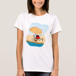 Camiseta Ilustración divertida de sandía