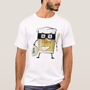 Camiseta Ilustración divertida del ladrón de cerveza - Pers