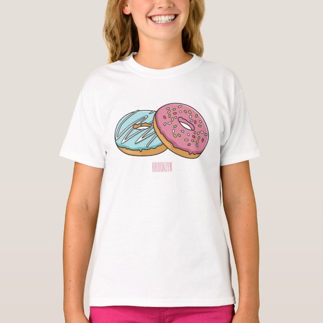 Camiseta Ilustracion Donut personalizado (Anverso)