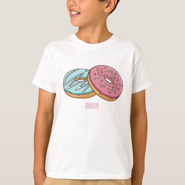 Camiseta Ilustracion Donut personalizado (Anverso)