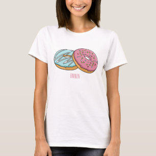 Camiseta Ilustracion Donut personalizado