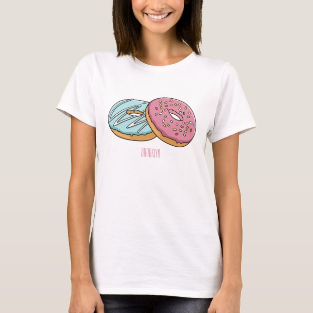 Camiseta Ilustracion Donut personalizado (Anverso)