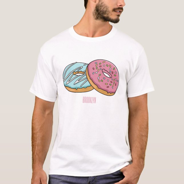 Camiseta Ilustracion Donut personalizado (Anverso)