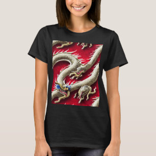 Camiseta Ilustracion Dragón Chino