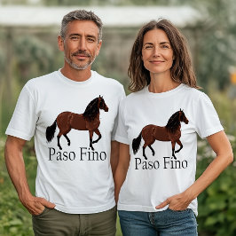 Camiseta Ilustracion Ecuestre Paso Fino