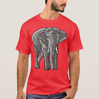 Camiseta Ilustracion elefante