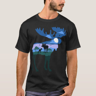 Camiseta Ilustracion Elk Suecia
