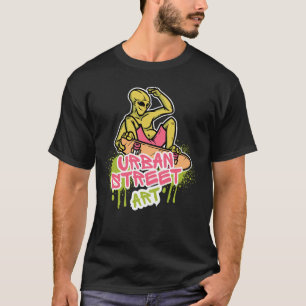 Camiseta Ilustracion estilo arte urbano