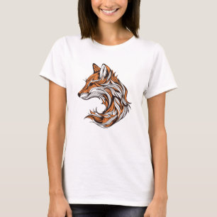 Camiseta Ilustracion Fox majestic