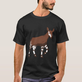 Camiseta Ilustracion Funny Okapi