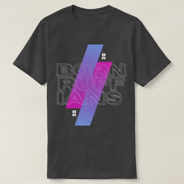 Camiseta Ilustracion geométrico de Ruffians Nacido (Diseño del anverso)